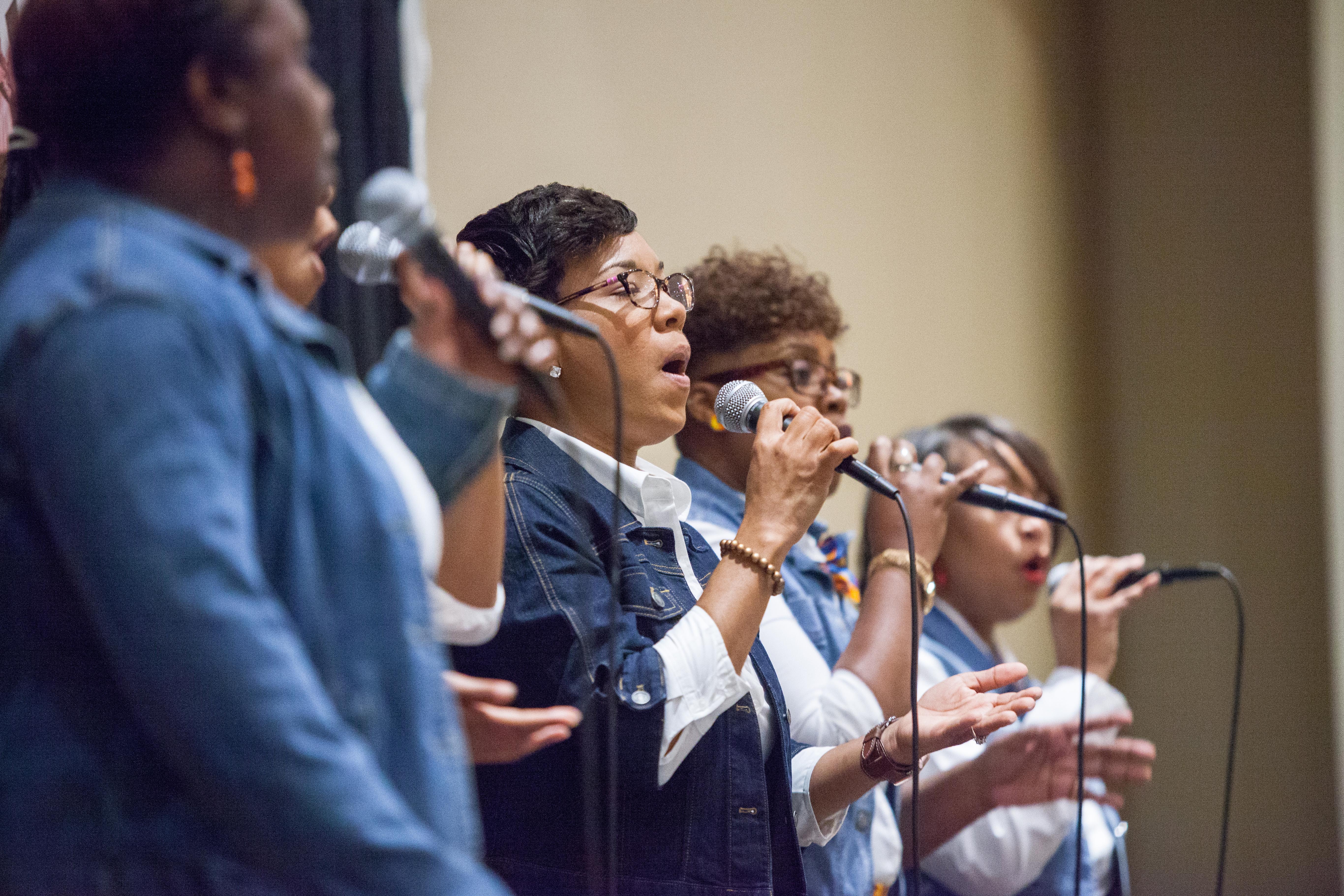 A Praise and Worship moment